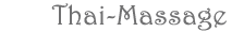Über Thai-Massage